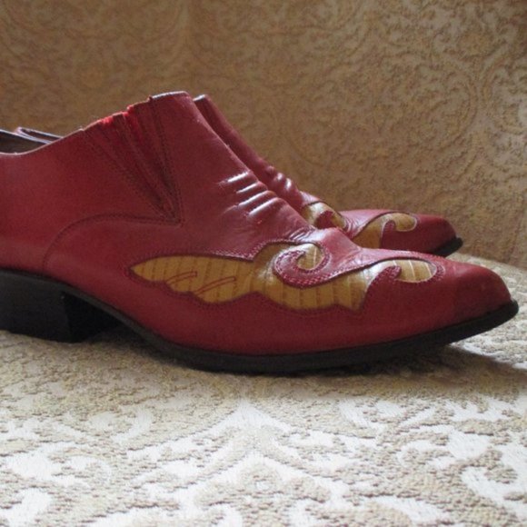 nine west - cowboy booties - 6m - Picture 1 of 3